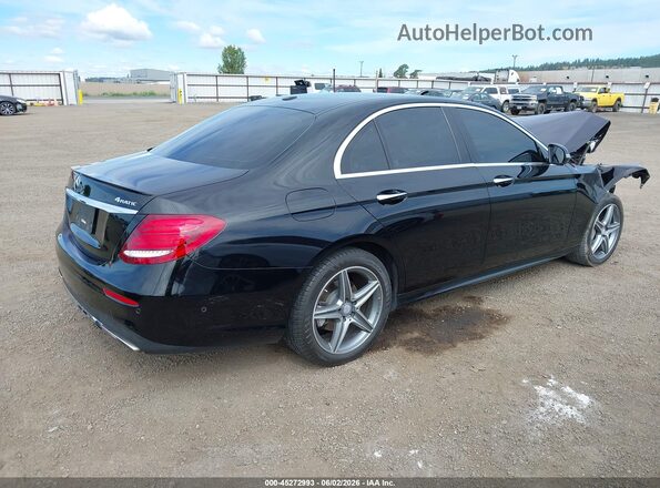 WDDZF4KB0HA034267 2017 MERCEDES-BENZ E-CLASS Black Հետևի աջ