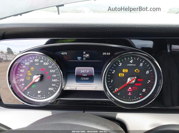 WDDZF4KB0HA034267 2017 MERCEDES-BENZ E-CLASS Black Հետևի նստատեղերի տեսք