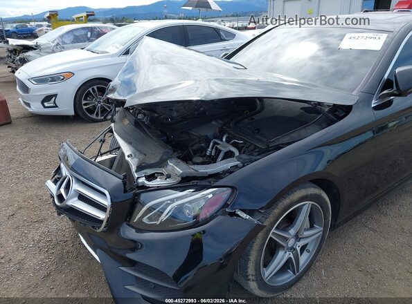 WDDZF4KB0HA034267 2017 MERCEDES-BENZ E-CLASS Black Դիմացի տեսք