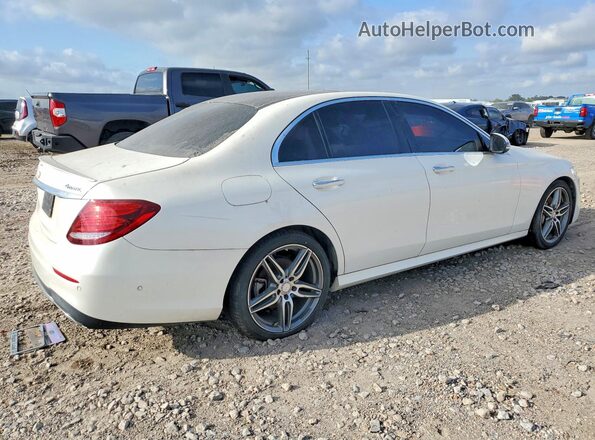 WDDZF4KB0HA162122 2017 MERCEDES-BENZ E White Задня права чверть