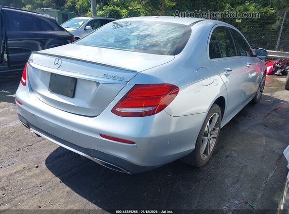 WDDZF4KB0HA217328 2017 MERCEDES-BENZ E-CLASS Light Blue Rear right