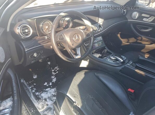 WDDZF4KB0JA338043 2018 MERCEDES-BENZ E Black Widok deski rozdzielczej