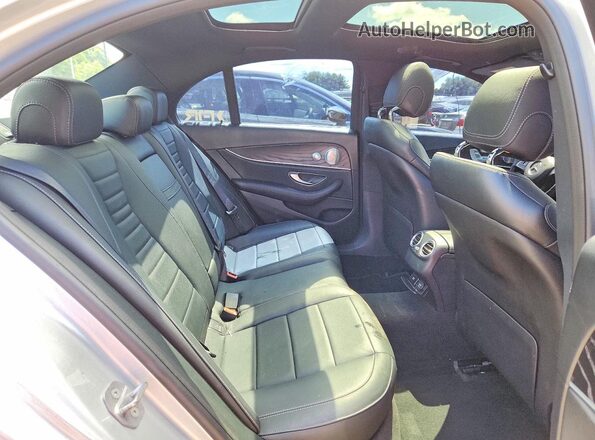 WDDZF4KB0JA397688 2018 MERCEDES-BENZ E Серебряный Вид задних сидений