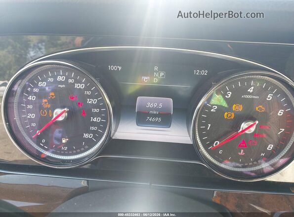 WDDZF4KB0KA688547 2019 MERCEDES-BENZ E-CLASS Red Widok tylnych siedzeń