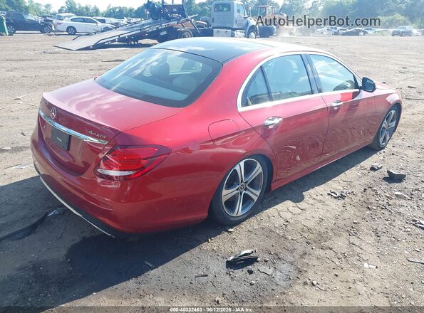 WDDZF4KB0KA688547 2019 MERCEDES-BENZ E-CLASS Red Tył prawy