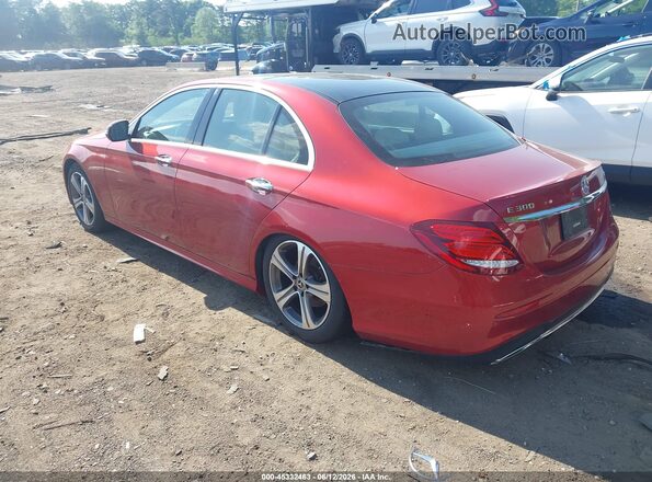 WDDZF4KB0KA688547 2019 MERCEDES-BENZ E-CLASS Red Tył lewy