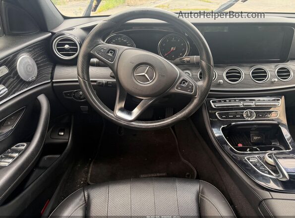 WDDZF4KB1HA012777 2017 MERCEDES-BENZ E-CLASS Black Սարքավորումների վահանակի տեսք