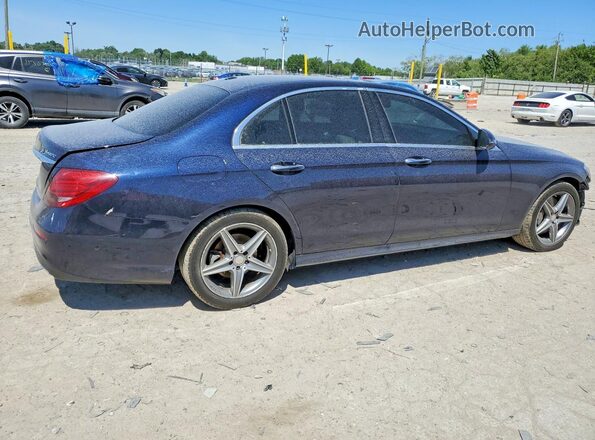 WDDZF4KB1HA027571 2017 MERCEDES-BENZ E Blue Rear right