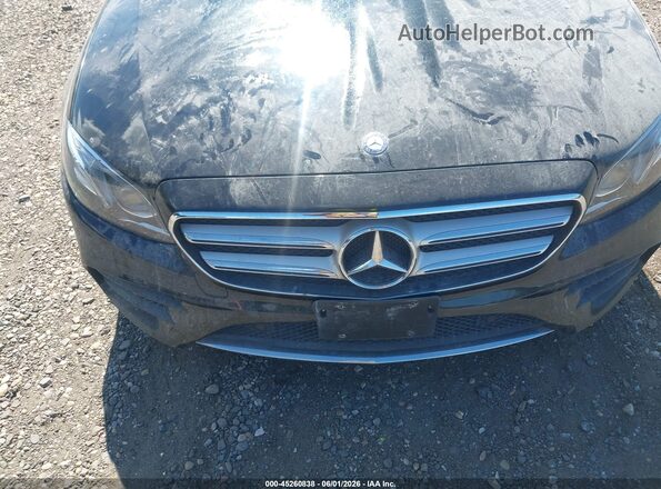 WDDZF4KB1HA095207 2017 MERCEDES-BENZ E-CLASS Черный Вид спереди