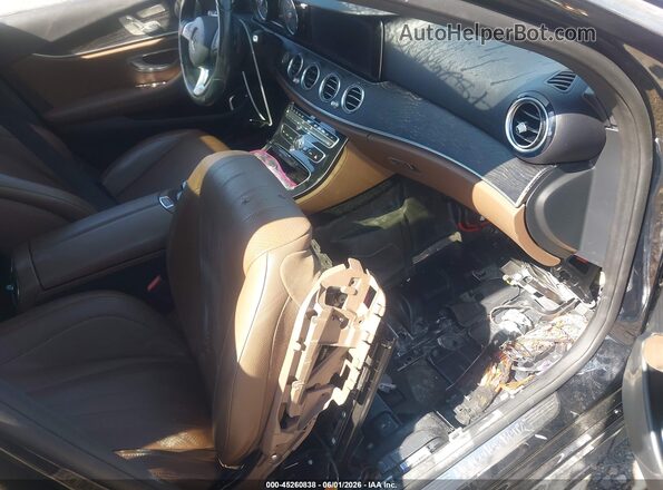 WDDZF4KB1HA095207 2017 MERCEDES-BENZ E-CLASS Черный Вид салона спереди