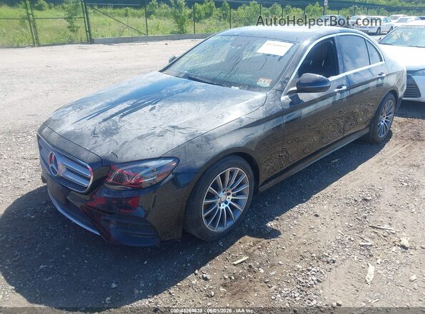 WDDZF4KB1HA095207 2017 MERCEDES-BENZ E-CLASS Черный Передняя левая четверть