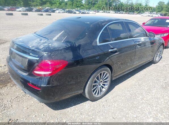 WDDZF4KB1HA095207 2017 MERCEDES-BENZ E-CLASS Черный Задняя правая четверть