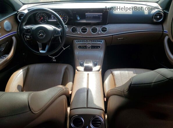 WDDZF4KB1JA472284 2018 MERCEDES-BENZ E Black წინა პანელის ხედი