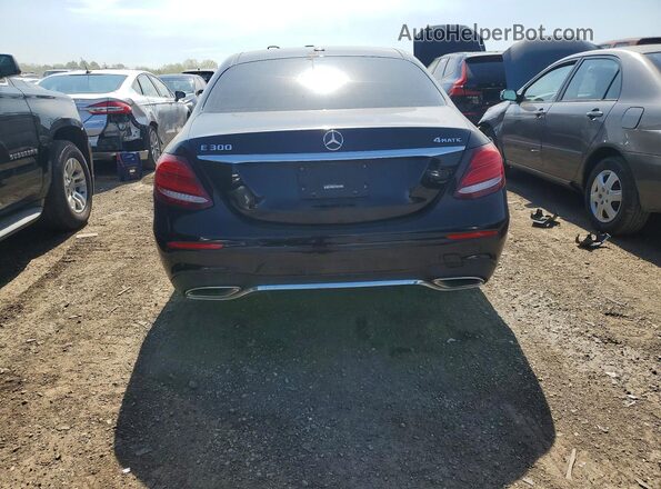 WDDZF4KB1JA472284 2018 MERCEDES-BENZ E Black უკანა ხედი