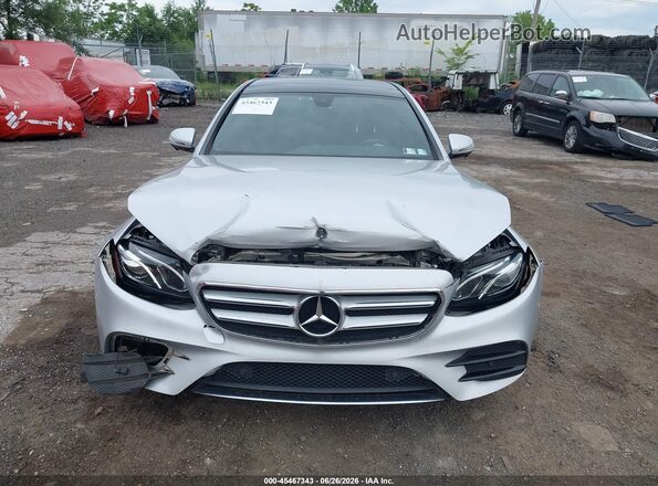 WDDZF4KB1KA582978 2019 MERCEDES-BENZ E-CLASS Silver Դիմացի տեսք