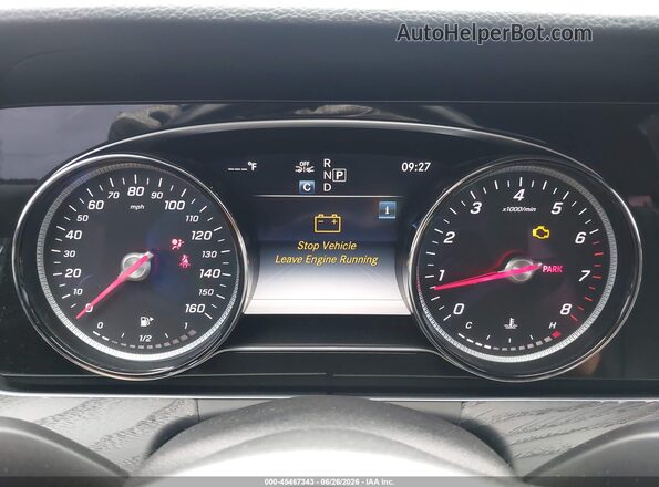 WDDZF4KB1KA582978 2019 MERCEDES-BENZ E-CLASS Silver Հետևի նստատեղերի տեսք