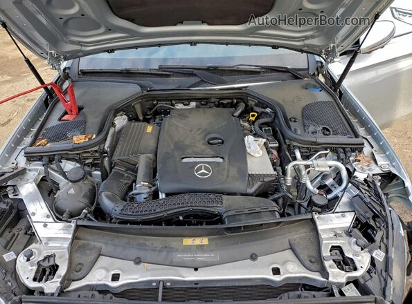 WDDZF4KB1KA616580 2019 MERCEDES-BENZ E Silver Вид задньої частини салону