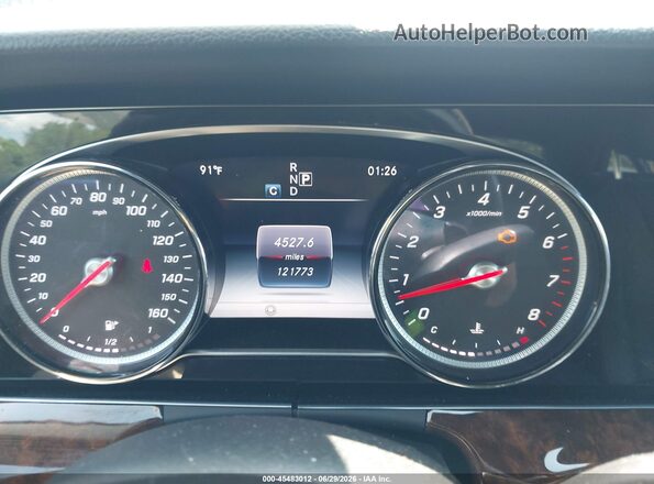 WDDZF4KB2HA021682 2017 MERCEDES-BENZ E-CLASS Black უკანა სავარძლების ხედი