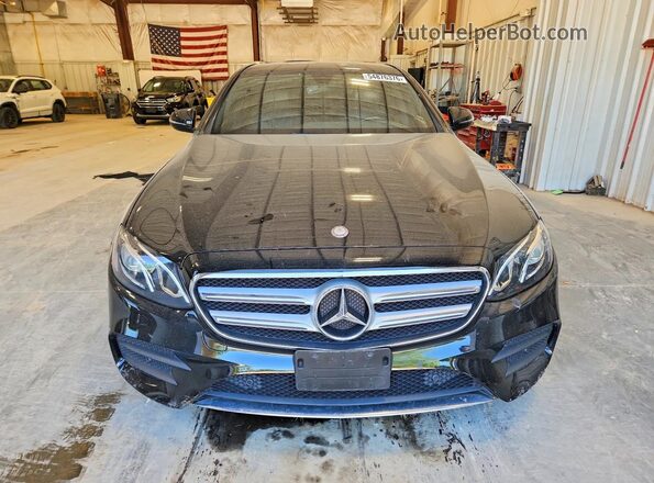 WDDZF4KB2HA059249 2017 MERCEDES-BENZ E Black Front view