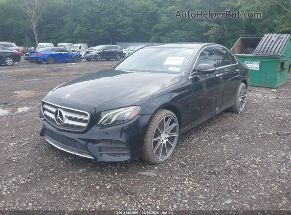 WDDZF4KB2HA122639 2017 MERCEDES-BENZ E-CLASS Черный Передняя левая четверть