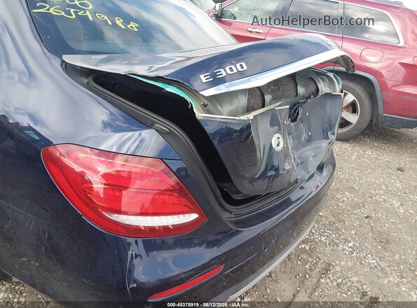 WDDZF4KB2HA213930 2017 MERCEDES-BENZ E-CLASS Blue Դիմացի տեսք
