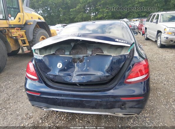 WDDZF4KB2HA213930 2017 MERCEDES-BENZ E-CLASS Blue 