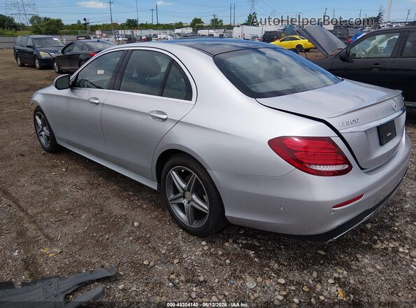 WDDZF4KB3HA045084 2017 MERCEDES-BENZ E-CLASS Gray Trasero izquierdo