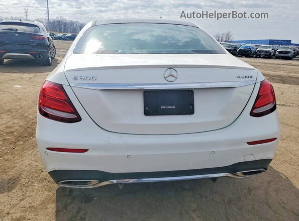 WDDZF4KB3JA399399 2018 MERCEDES-BENZ E Белый 