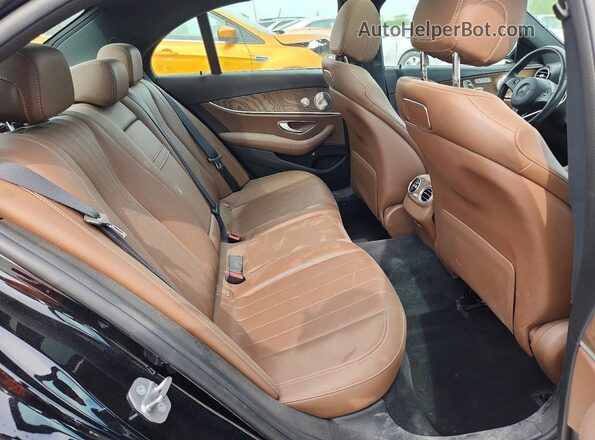 WDDZF4KB3JA401152 2018 MERCEDES-BENZ E Black Rear seats view