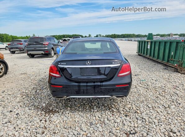 WDDZF4KB3JA401152 2018 MERCEDES-BENZ E Black Rear view