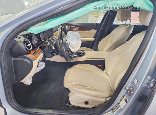 WDDZF4KB4HA096612 2017 MERCEDES-BENZ E Silver Front interior view