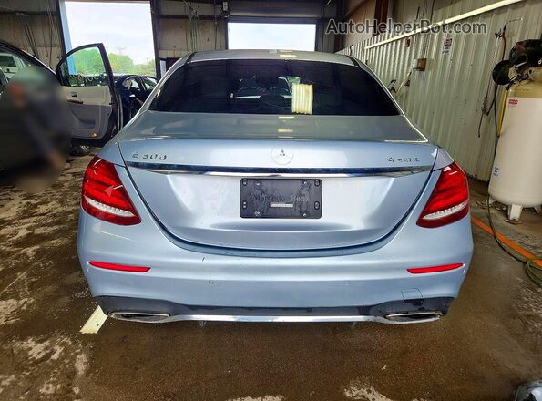 WDDZF4KB4HA096612 2017 MERCEDES-BENZ E Silver Rear view