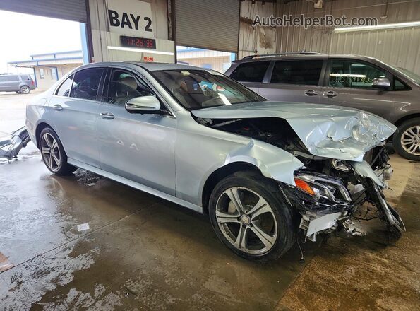 WDDZF4KB4HA096612 2017 MERCEDES-BENZ E Silver Front right