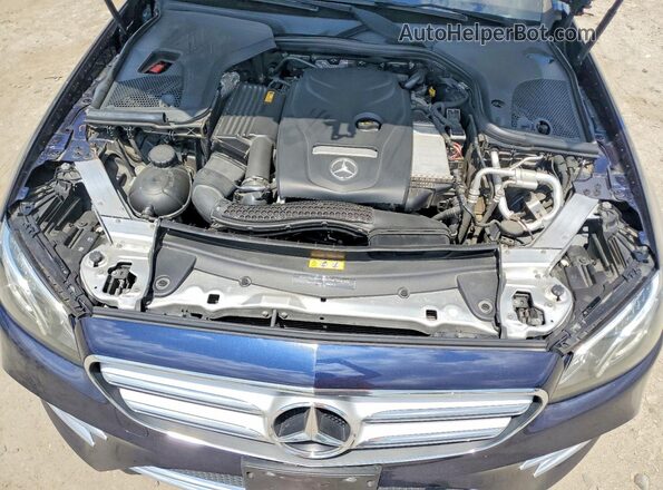 WDDZF4KB4HA105728 2017 MERCEDES-BENZ E Blue Vista interior trasera