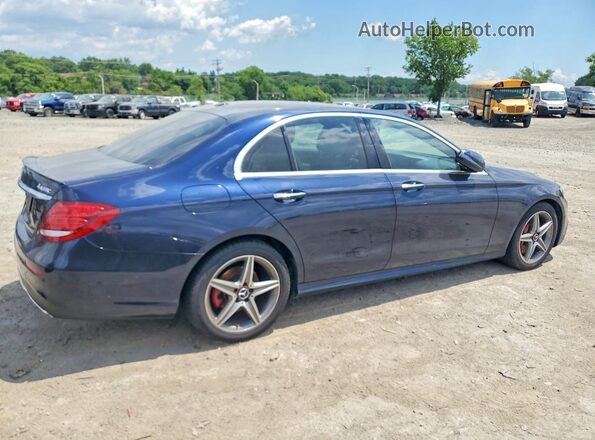 WDDZF4KB4HA105728 2017 MERCEDES-BENZ E Blue Trasero derecho