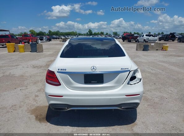WDDZF4KB4JA358022 2018 MERCEDES-BENZ E-CLASS White 