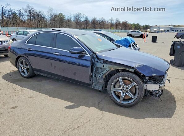 WDDZF4KB4KA514416 2019 MERCEDES-BENZ E Синий Передняя правая четверть