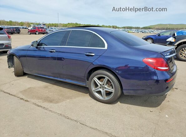 WDDZF4KB4KA514416 2019 MERCEDES-BENZ E Синий Задняя левая четверть