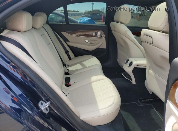 WDDZF4KB4KA514416 2019 MERCEDES-BENZ E Синий Вид задних сидений
