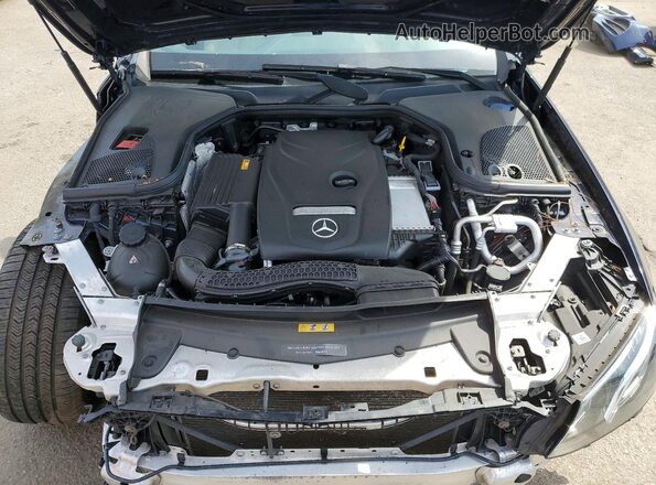 WDDZF4KB4KA514416 2019 MERCEDES-BENZ E Синий Вид задней части салона