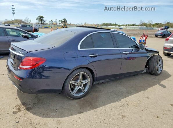 WDDZF4KB4KA514416 2019 MERCEDES-BENZ E Синий Задняя правая четверть