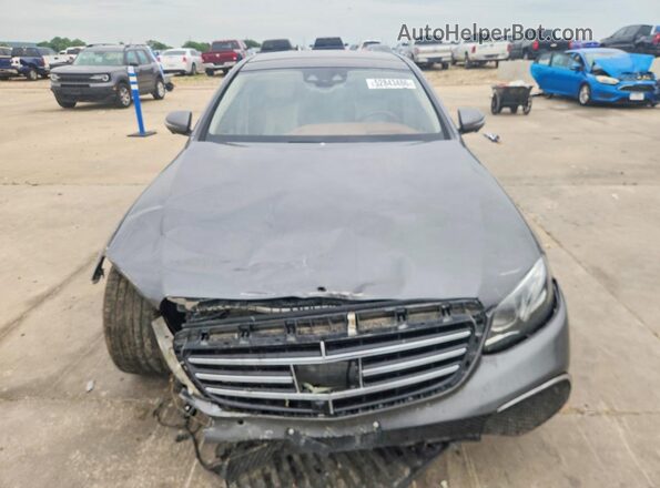 WDDZF4KB5HA128421 2017 MERCEDES-BENZ E Gray წინა ხედი