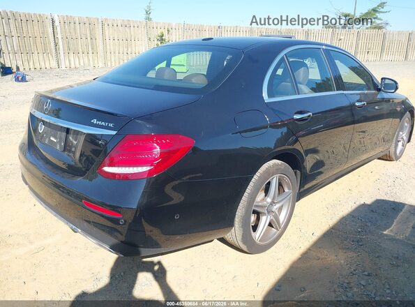 WDDZF4KB6HA030630 2017 MERCEDES-BENZ E-CLASS Black Tył prawy