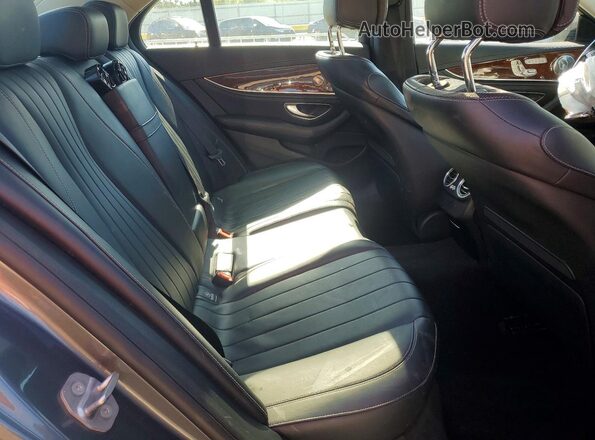 WDDZF4KB6HA119047 2017 MERCEDES-BENZ E Charcoal Rear seats view