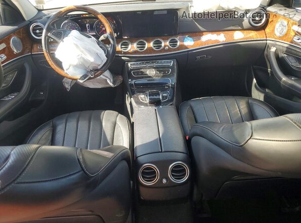 WDDZF4KB6HA119047 2017 MERCEDES-BENZ E Charcoal Dashboard view