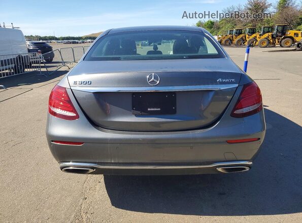 WDDZF4KB6HA119047 2017 MERCEDES-BENZ E Charcoal Rear view