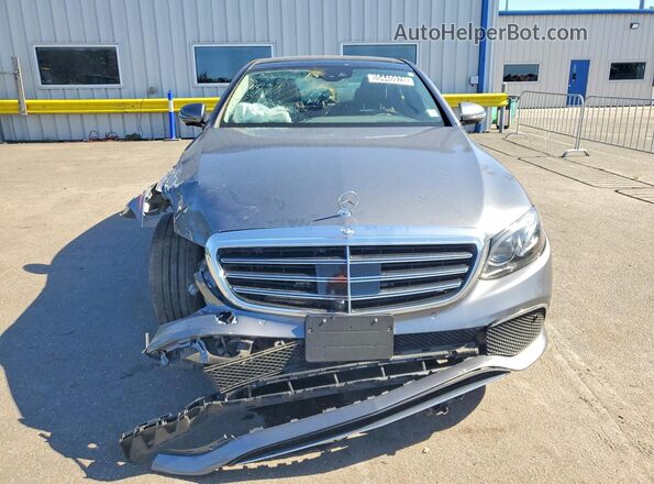 WDDZF4KB6HA119047 2017 MERCEDES-BENZ E Charcoal Front view