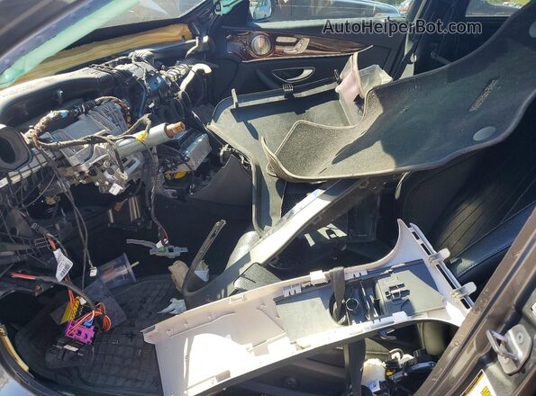 WDDZF4KB6HA132039 2017 MERCEDES-BENZ E Gray Front interior view