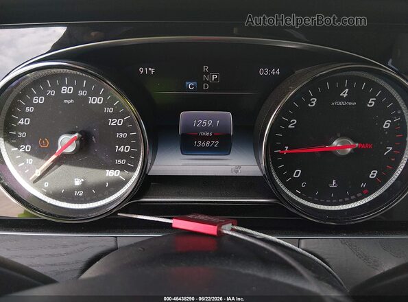 WDDZF4KB6HA136012 2017 MERCEDES-BENZ E-CLASS White 