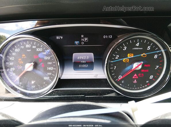 WDDZF4KB6JA463483 2018 MERCEDES-BENZ E-CLASS White Vista de los asientos traseros